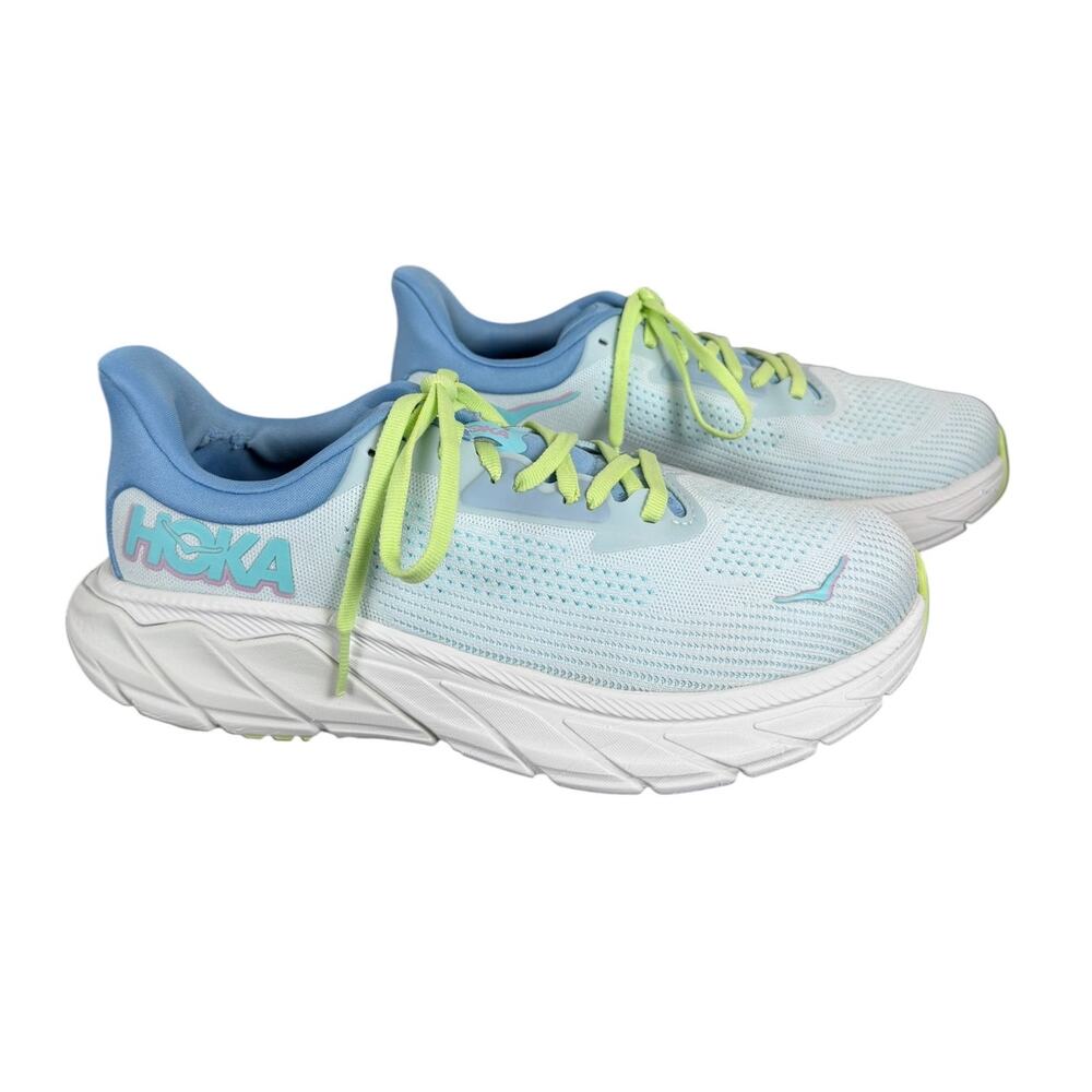 Hoka Arahi 7 Shoes Illusion Dusk Blue Women’s 8 Wide Athletic Running Sneakers - Picture 2 of 12
